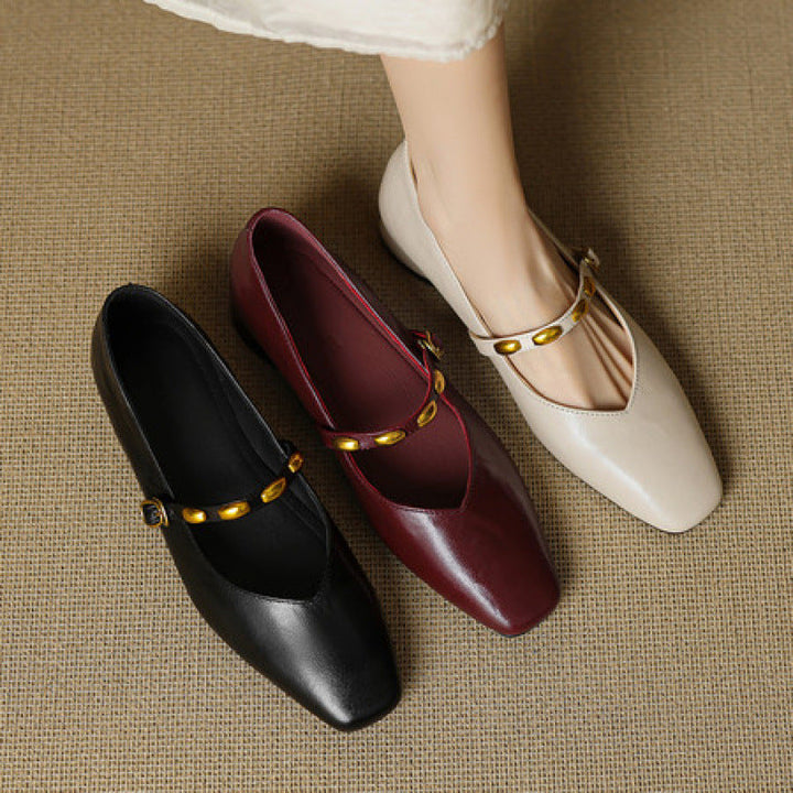 Zyra | Ballerine in Vera Pelle