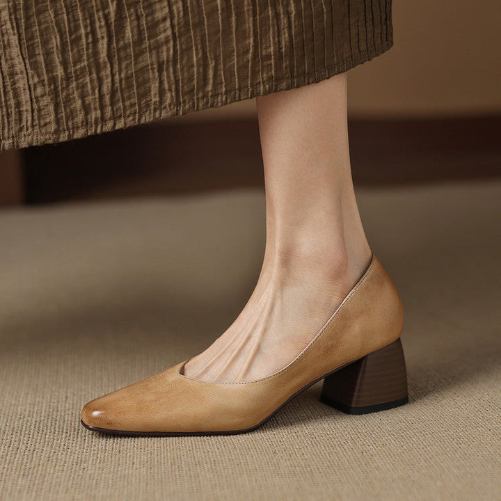 Zila | Scarpe con Tacco in Vera Pelle