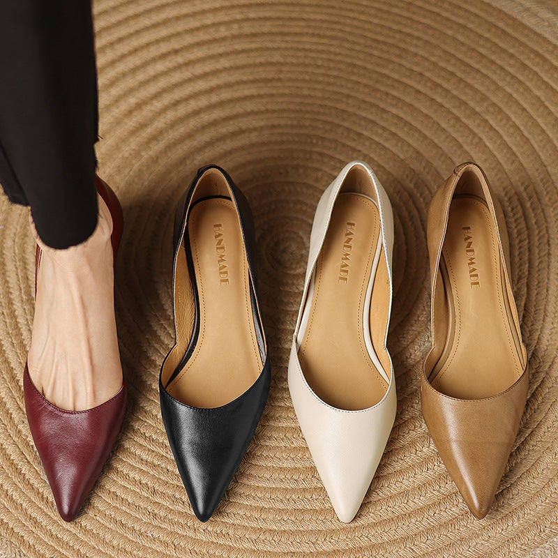 Ceyra | Kitten Heel In Pelle