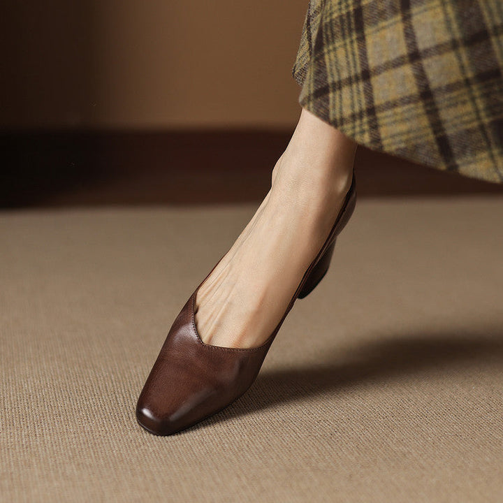Zila | Scarpe con Tacco in Vera Pelle