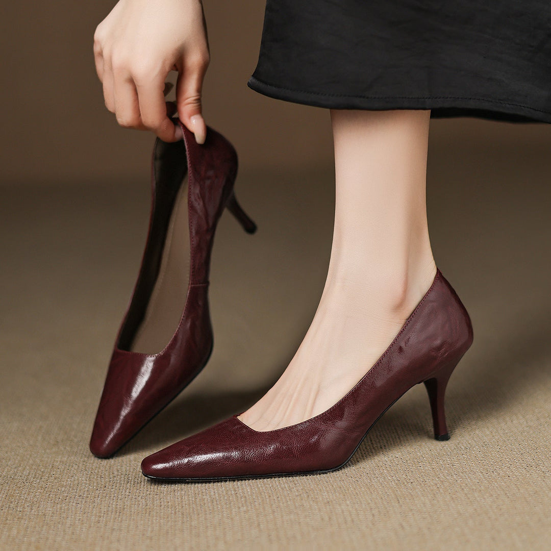 Zala | Scarpe con Tacco in Vera Pelle