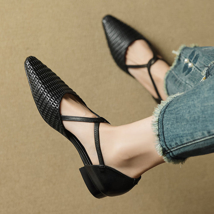 Dona | Scarpe con Tacco in Vera Pelle