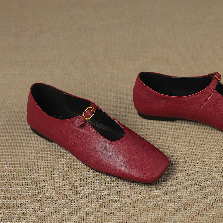 Elspeth | Ballerina Mary Jane con Tomaia Alta