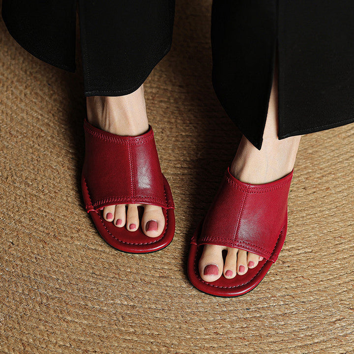 Amira | Mule in Vera Pelle