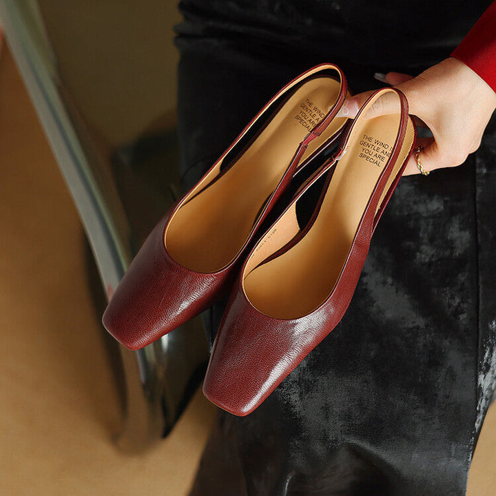 Ersa | Slingback in Vera Pelle