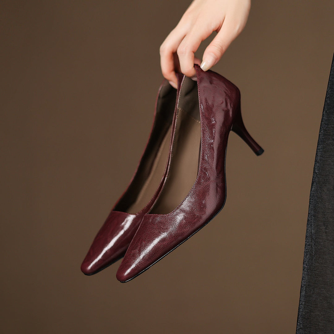 Zala | Scarpe con Tacco in Vera Pelle