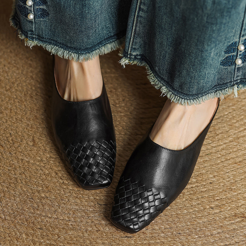 Viola | Mules In Vera Pelle