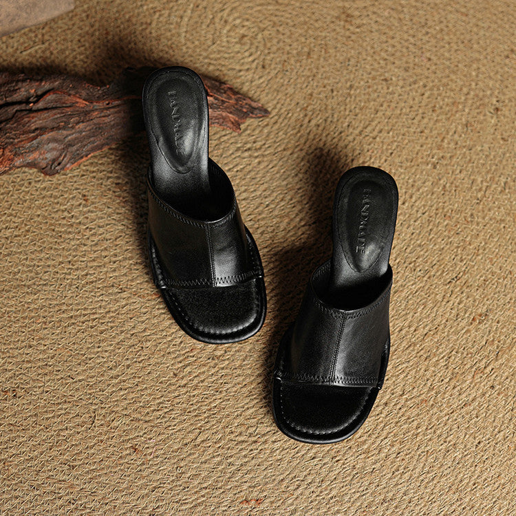 Amira | Mule in Vera Pelle