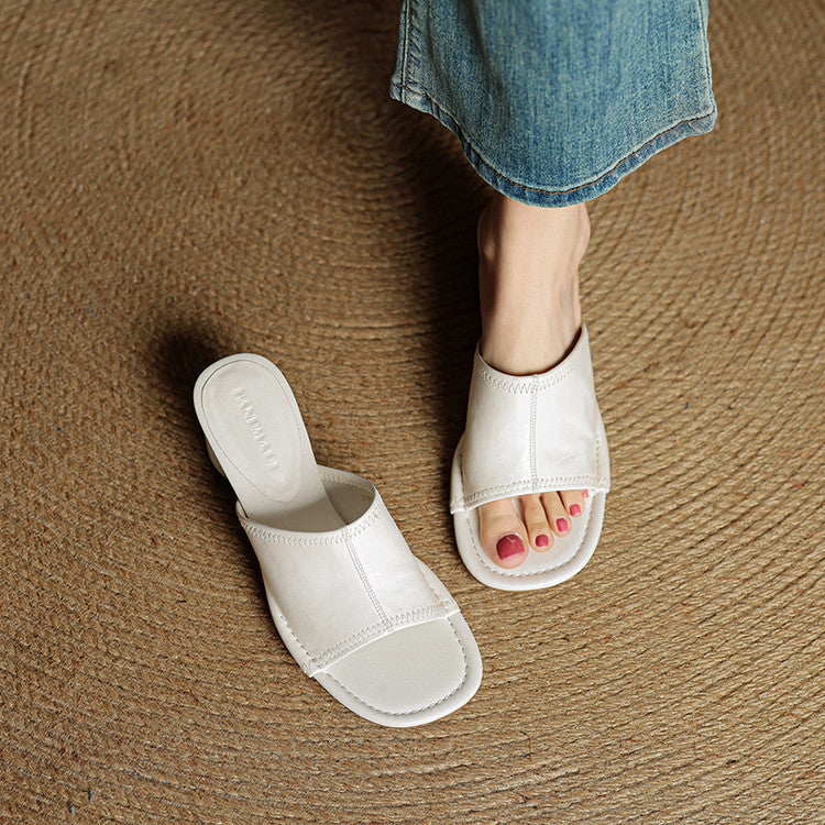 Amira | Mule in Vera Pelle