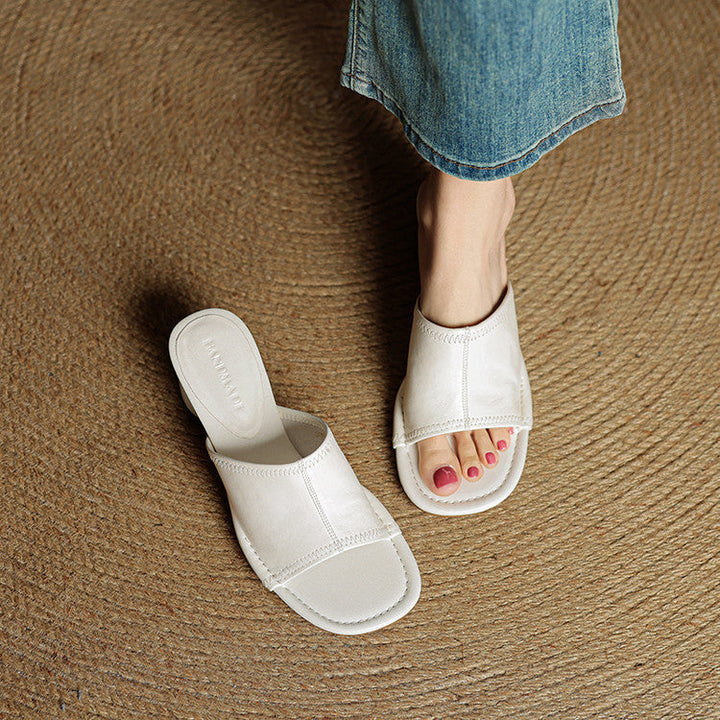 Amira | Mule in Vera Pelle