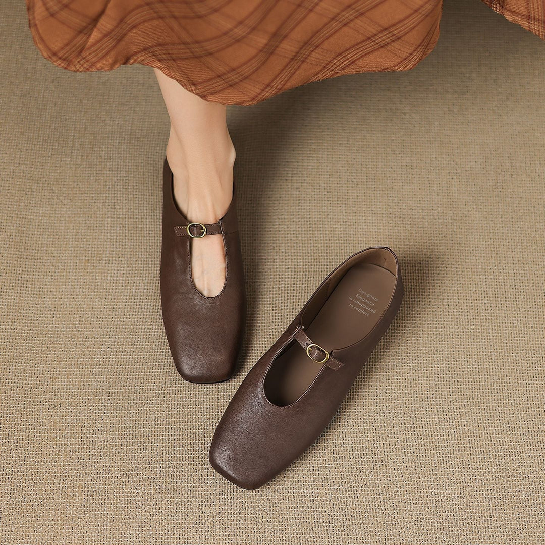 Elspeth | Ballerina Mary Jane con Tomaia Alta
