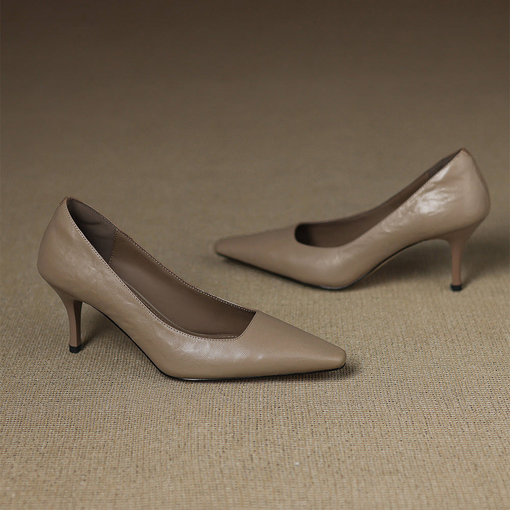 Zala | Scarpe con Tacco in Vera Pelle