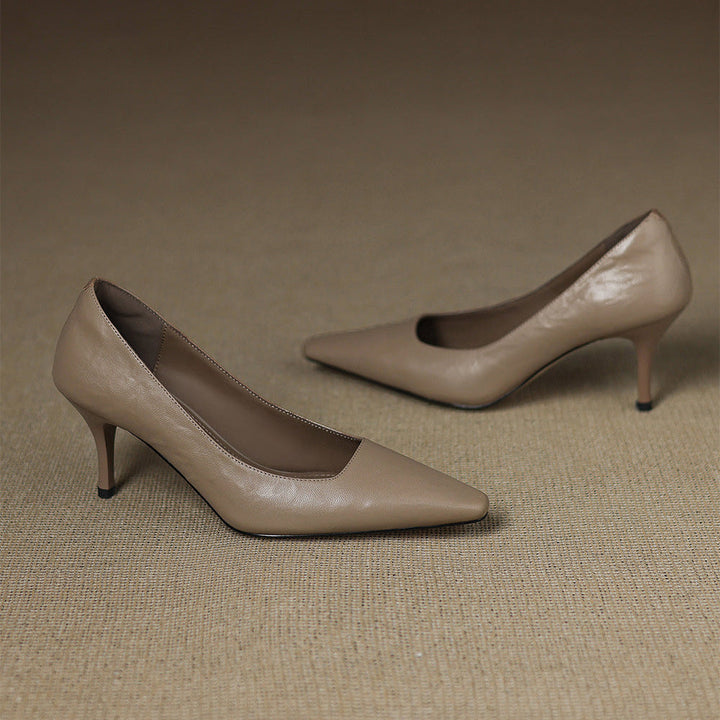 Zala | Scarpe con Tacco in Vera Pelle
