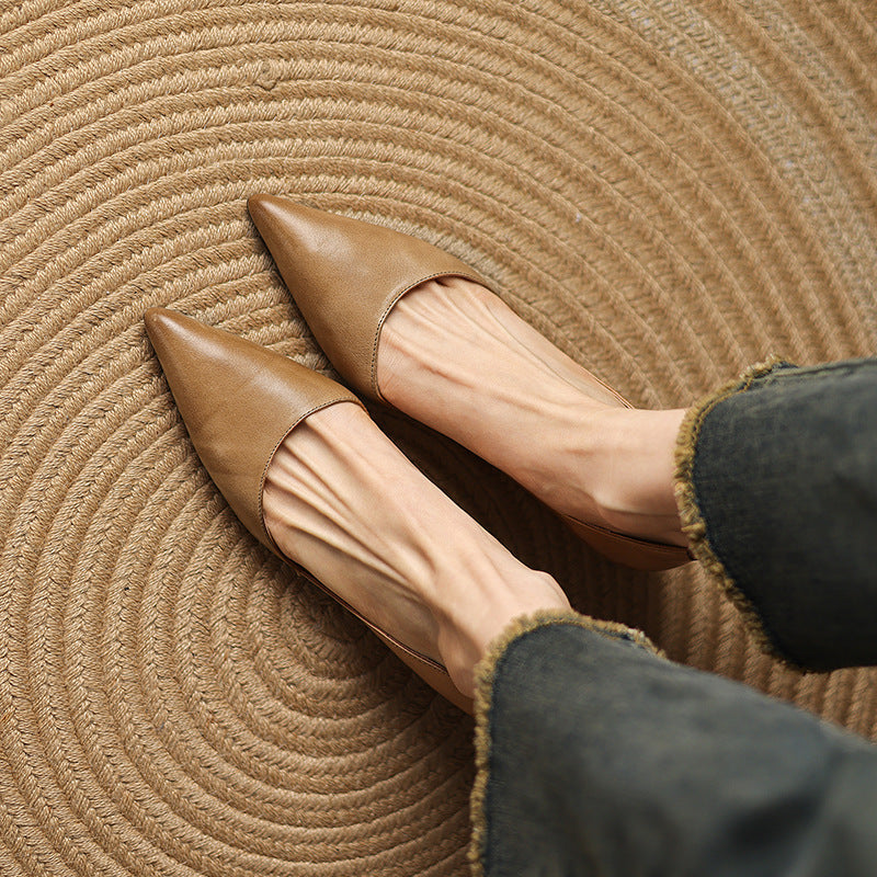 Ceyra | Kitten Heel In Pelle