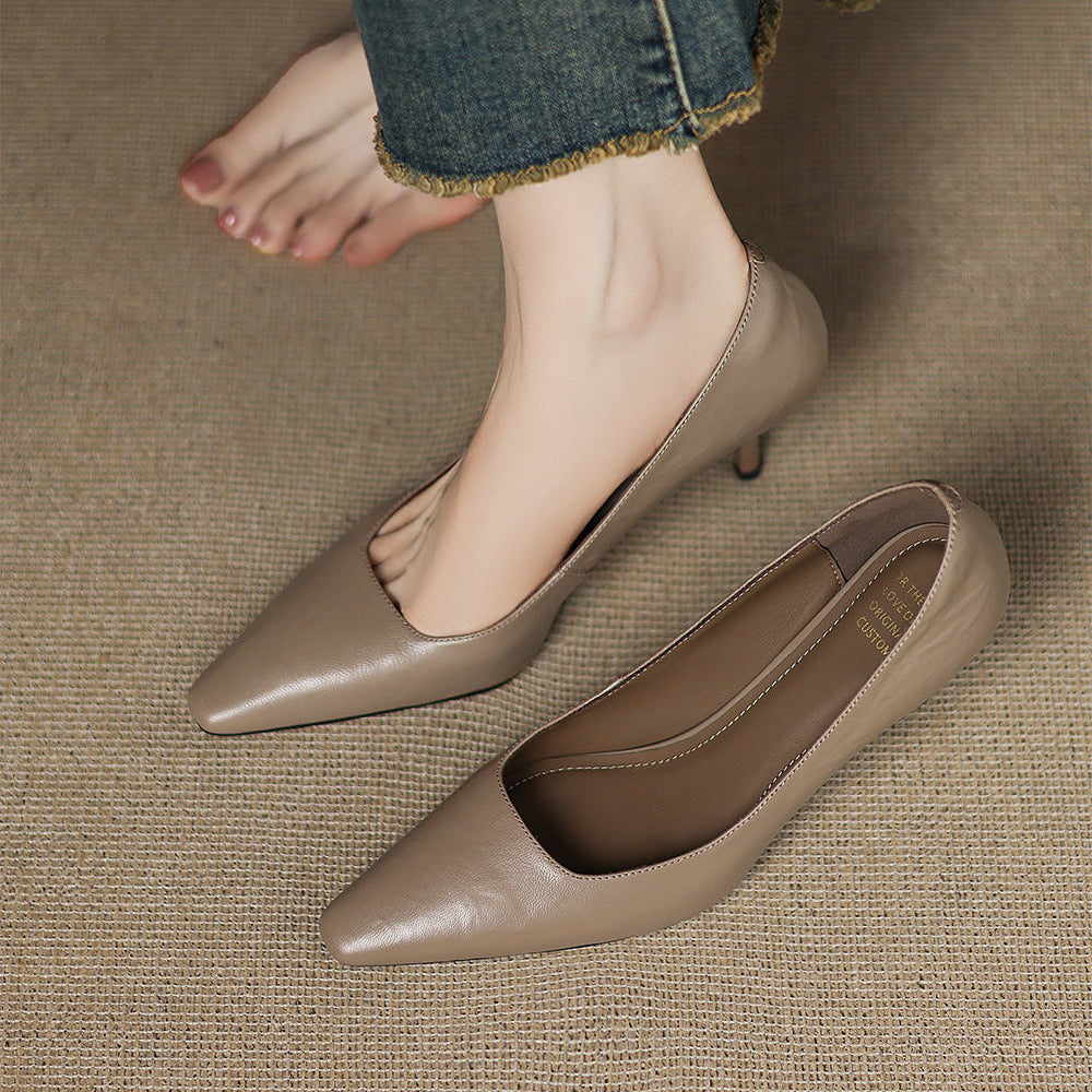 Zala | Scarpe con Tacco in Vera Pelle