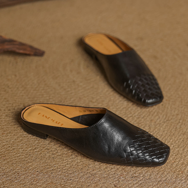 Viola | Mules In Vera Pelle