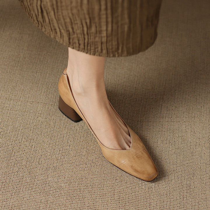 Zila | Scarpe con Tacco in Vera Pelle