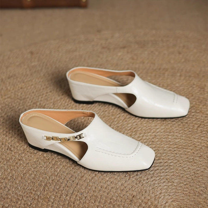 Avella | Mules In Pelle