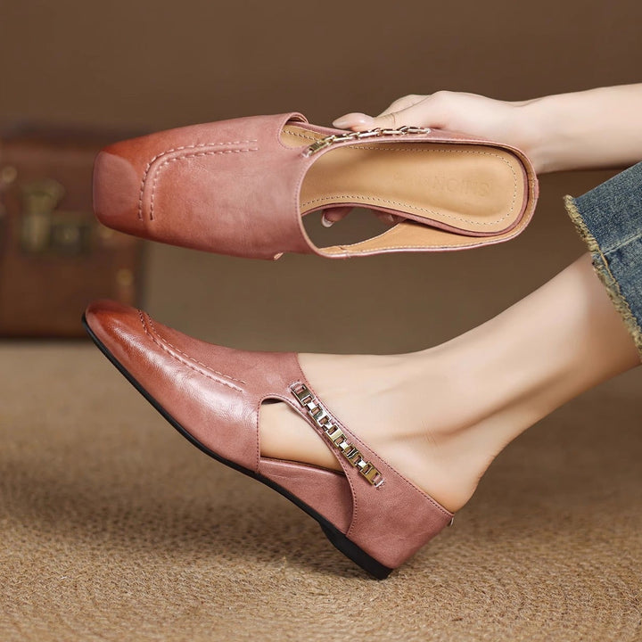 Avella | Mules In Pelle