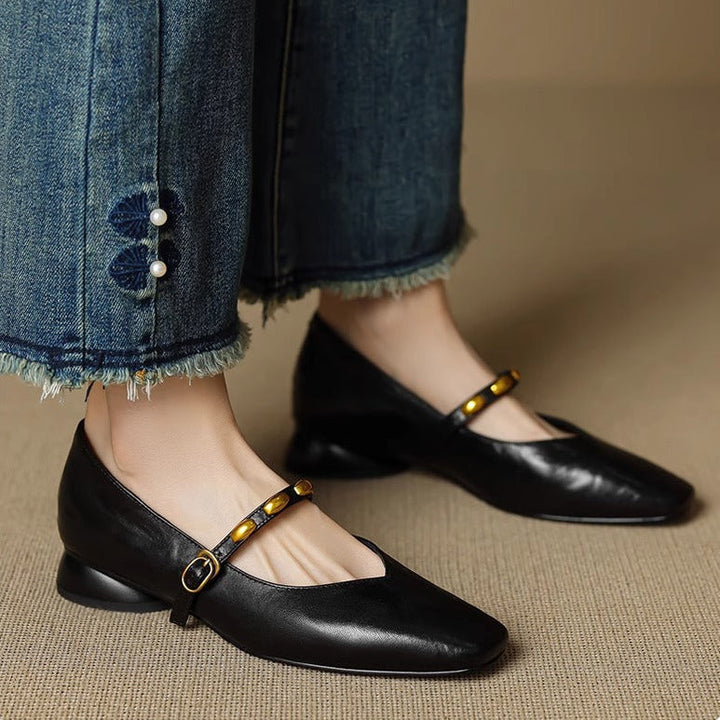 Zyra | Ballerine in Vera Pelle