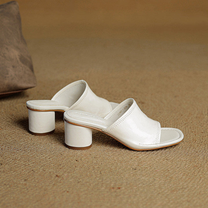 Amira | Mule in Vera Pelle