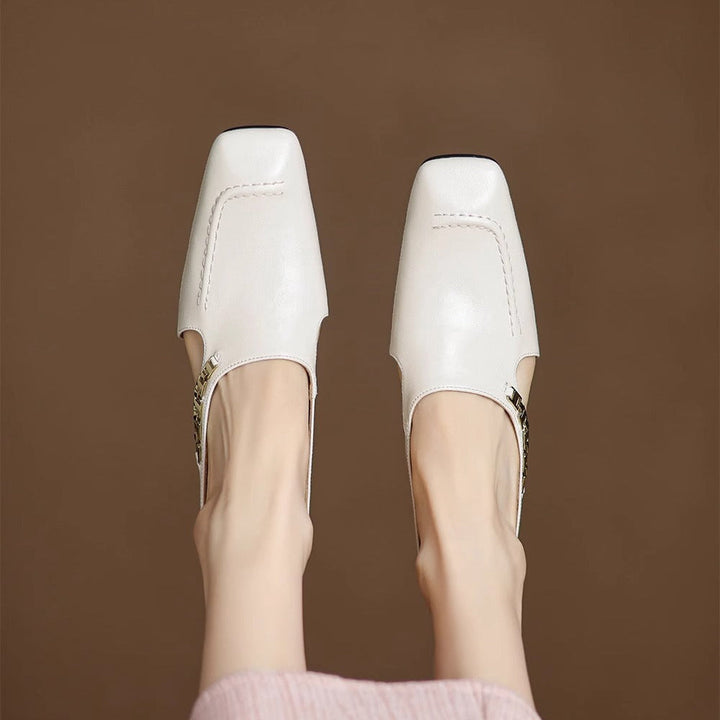 Avella | Mules In Pelle