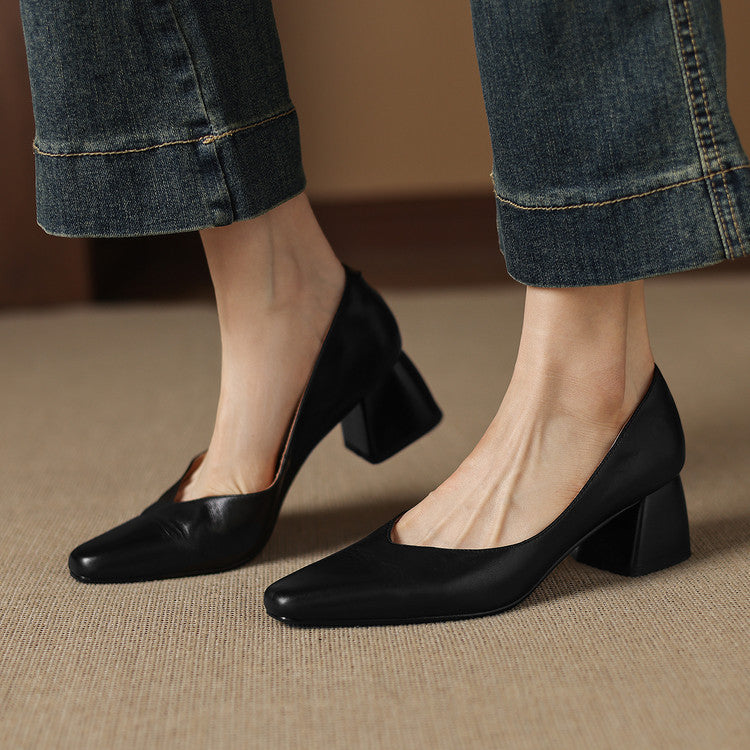 Zila | Scarpe con Tacco in Vera Pelle