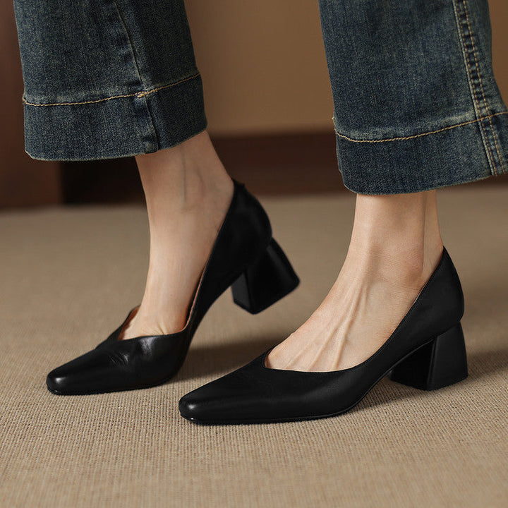 Zila | Scarpe con Tacco in Vera Pelle