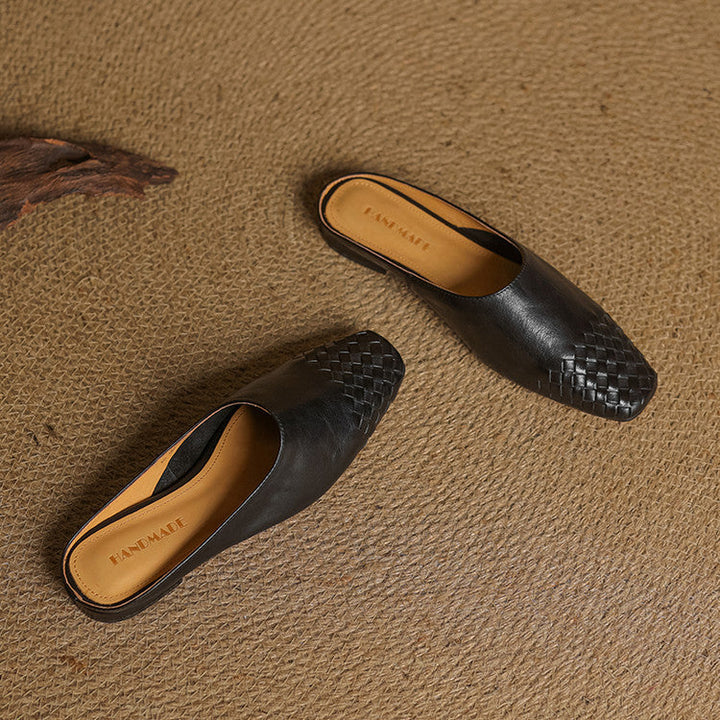 Viola | Mules In Vera Pelle