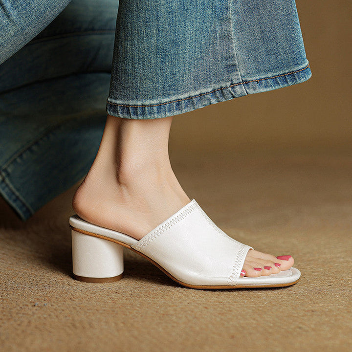 Amira | Mule in Vera Pelle