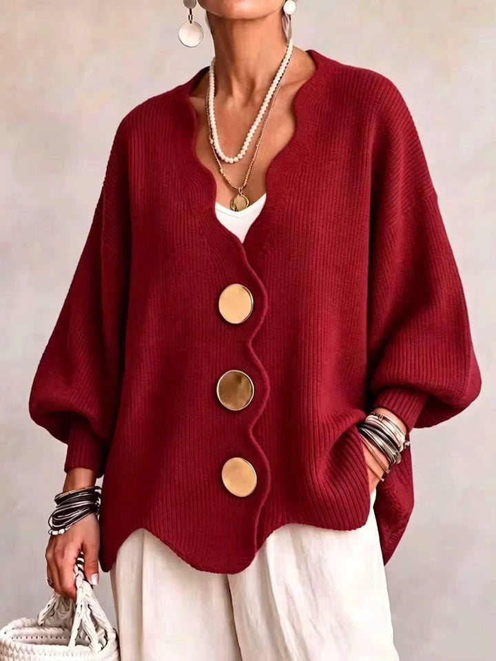 Madison | Cardigan Ampio con Bottoni