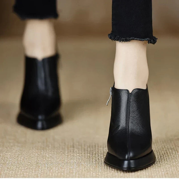 Anita | Scarpe con Tacco in Pelle