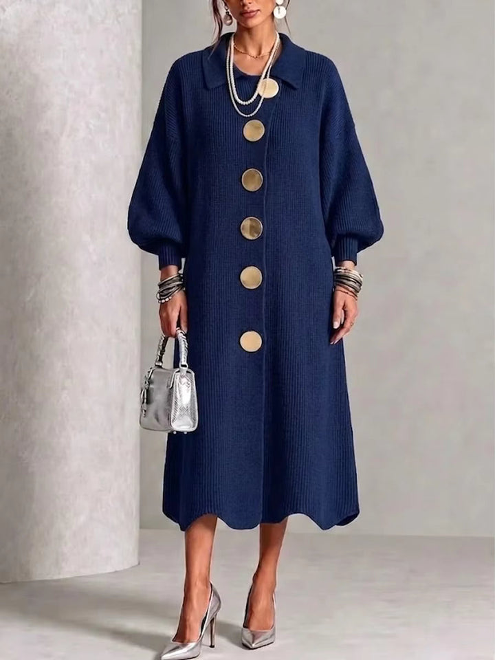 Sienna | Vestito Abbottonato a Maniche Lunghe