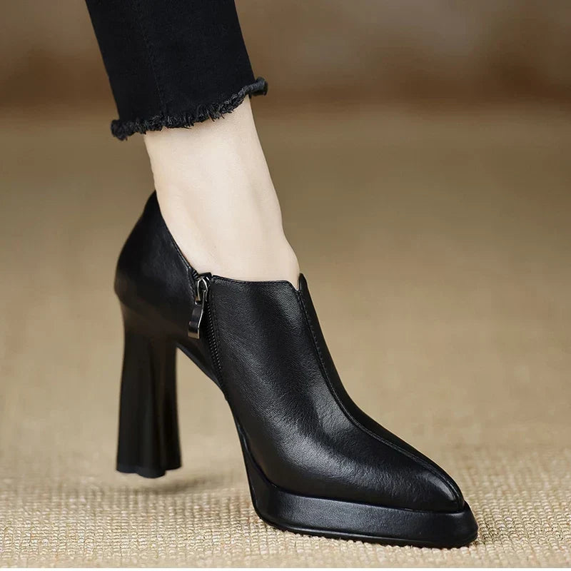 Anita | Scarpe con Tacco in Pelle