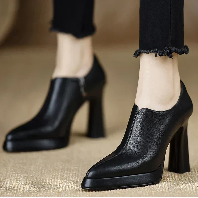 Anita | Scarpe con Tacco in Pelle