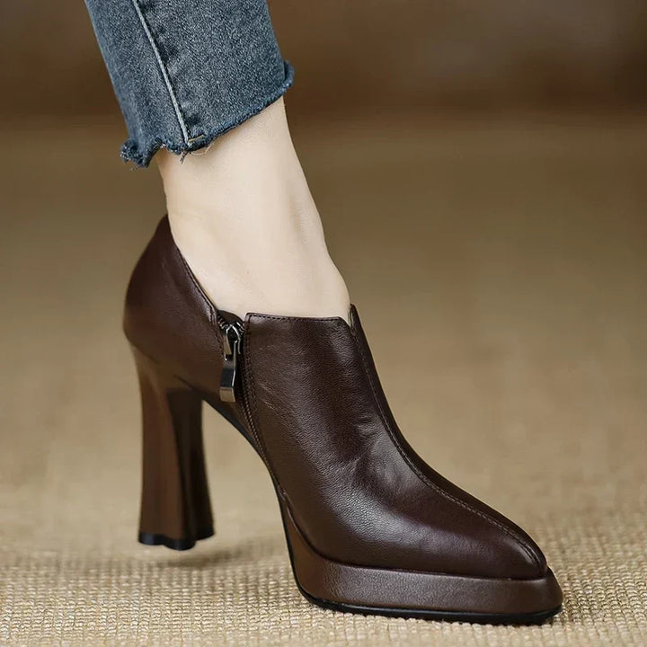 Anita | Scarpe con Tacco in Pelle
