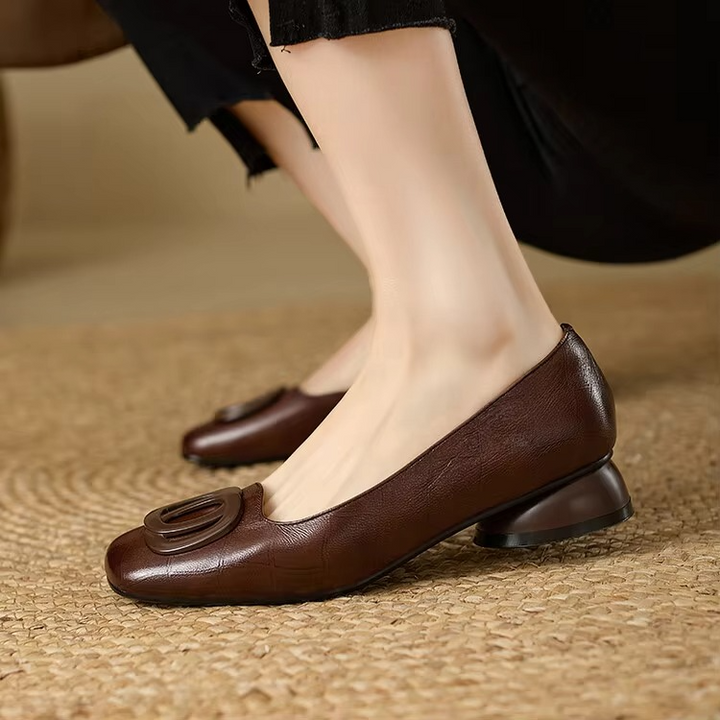 Opium | Ballerine In Pelle