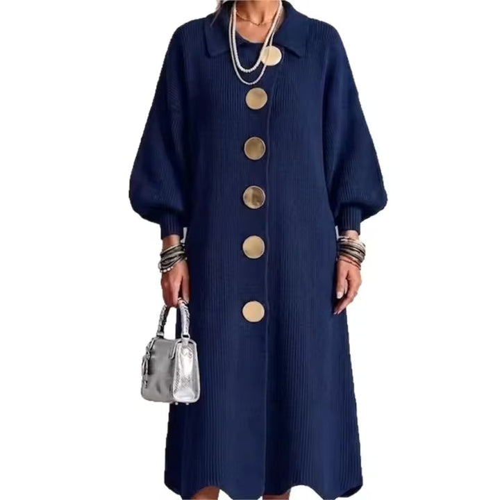 Sienna | Vestito Abbottonato a Maniche Lunghe
