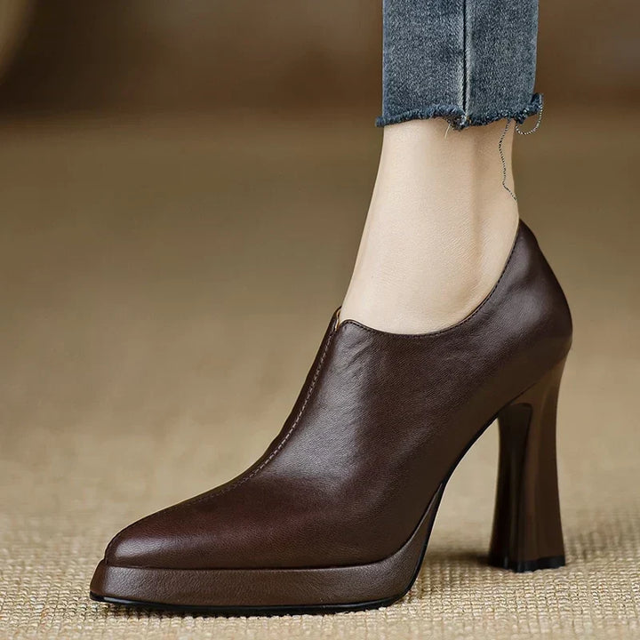 Anita | Scarpe con Tacco in Pelle