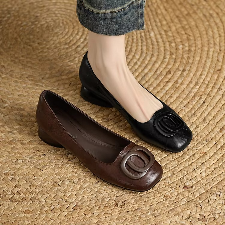 Opium | Ballerine In Pelle