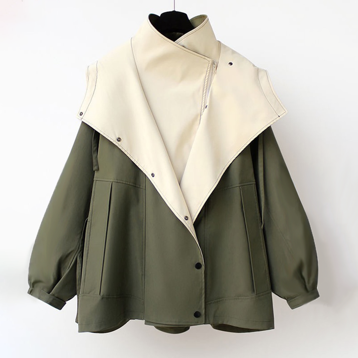 Livia | Giacca Idrorepellente con Vita Regolabile
