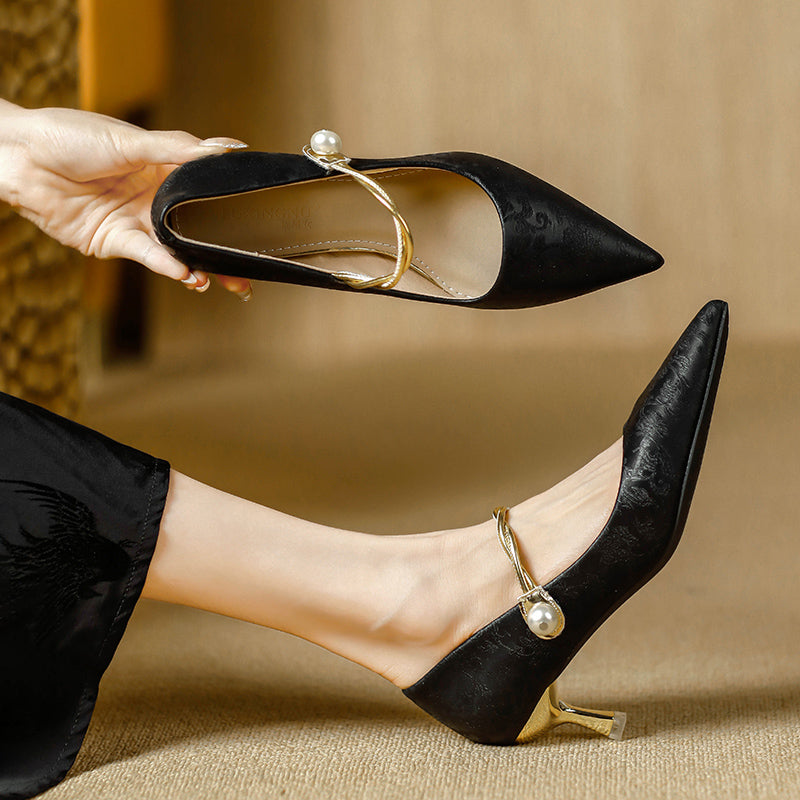 Marcella | Scarpe con Tacco - Nero