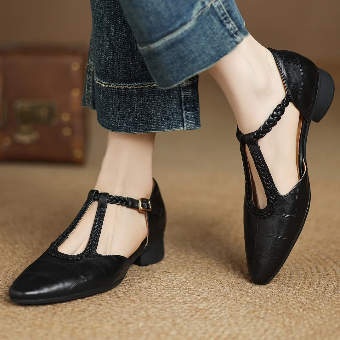 Carla | Mary Jane Classiche - Nero