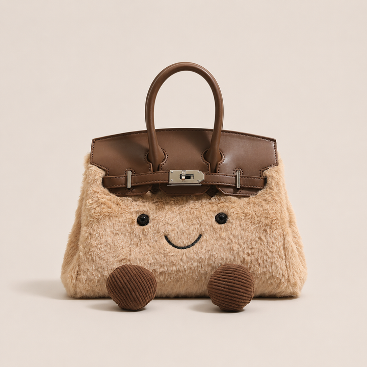 Flavia | Borsa Tote in Peluche