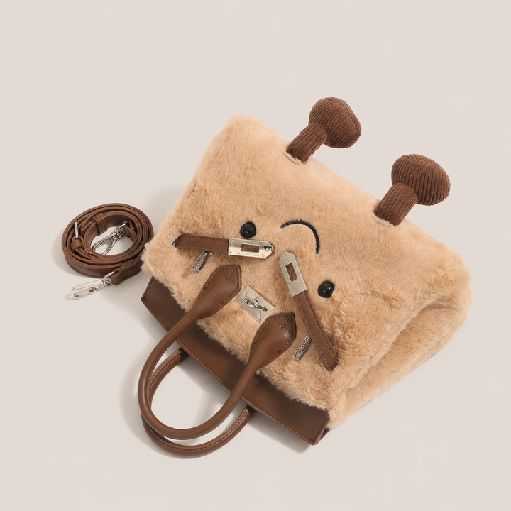 Flavia | Borsa Tote in Peluche