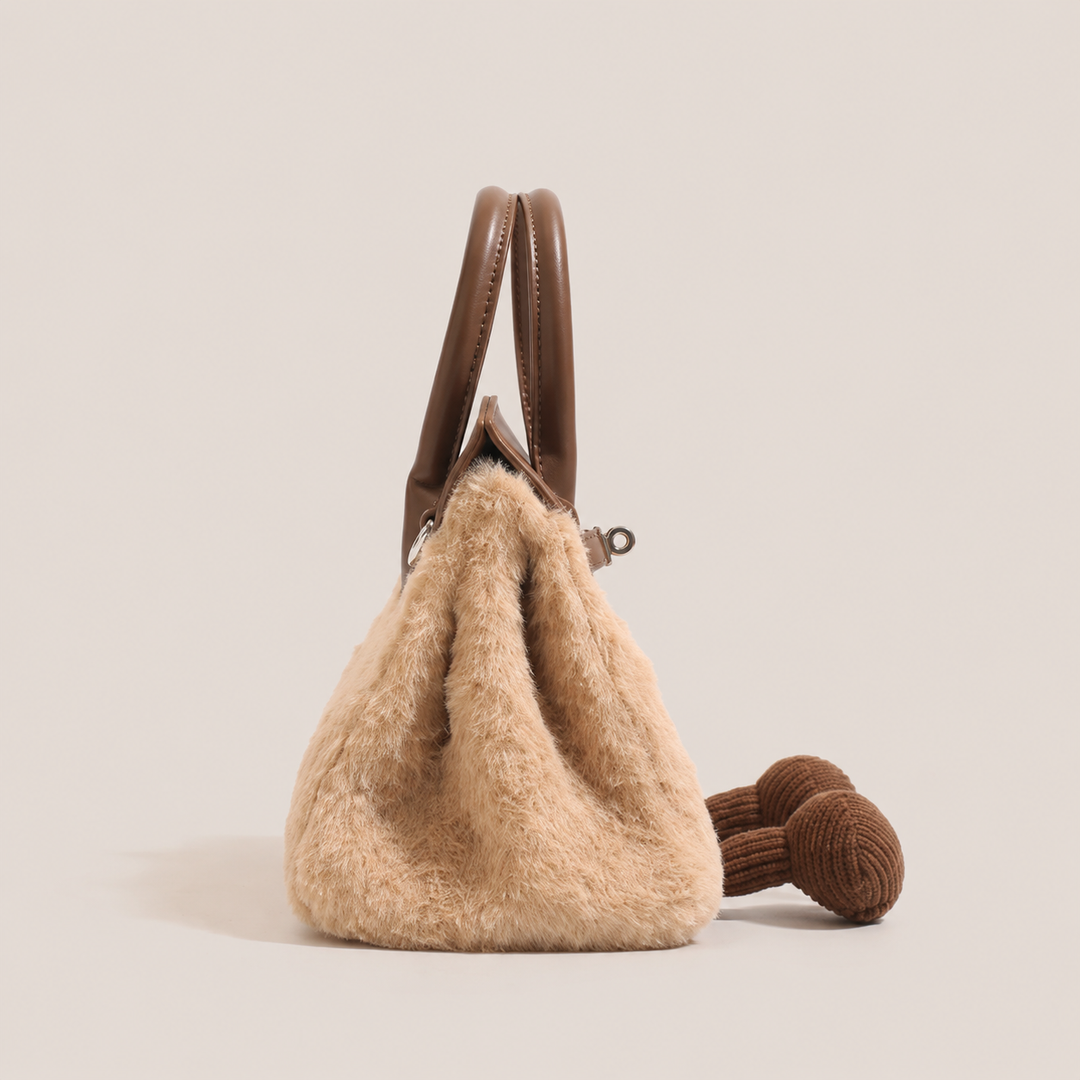 Flavia | Borsa Tote in Peluche