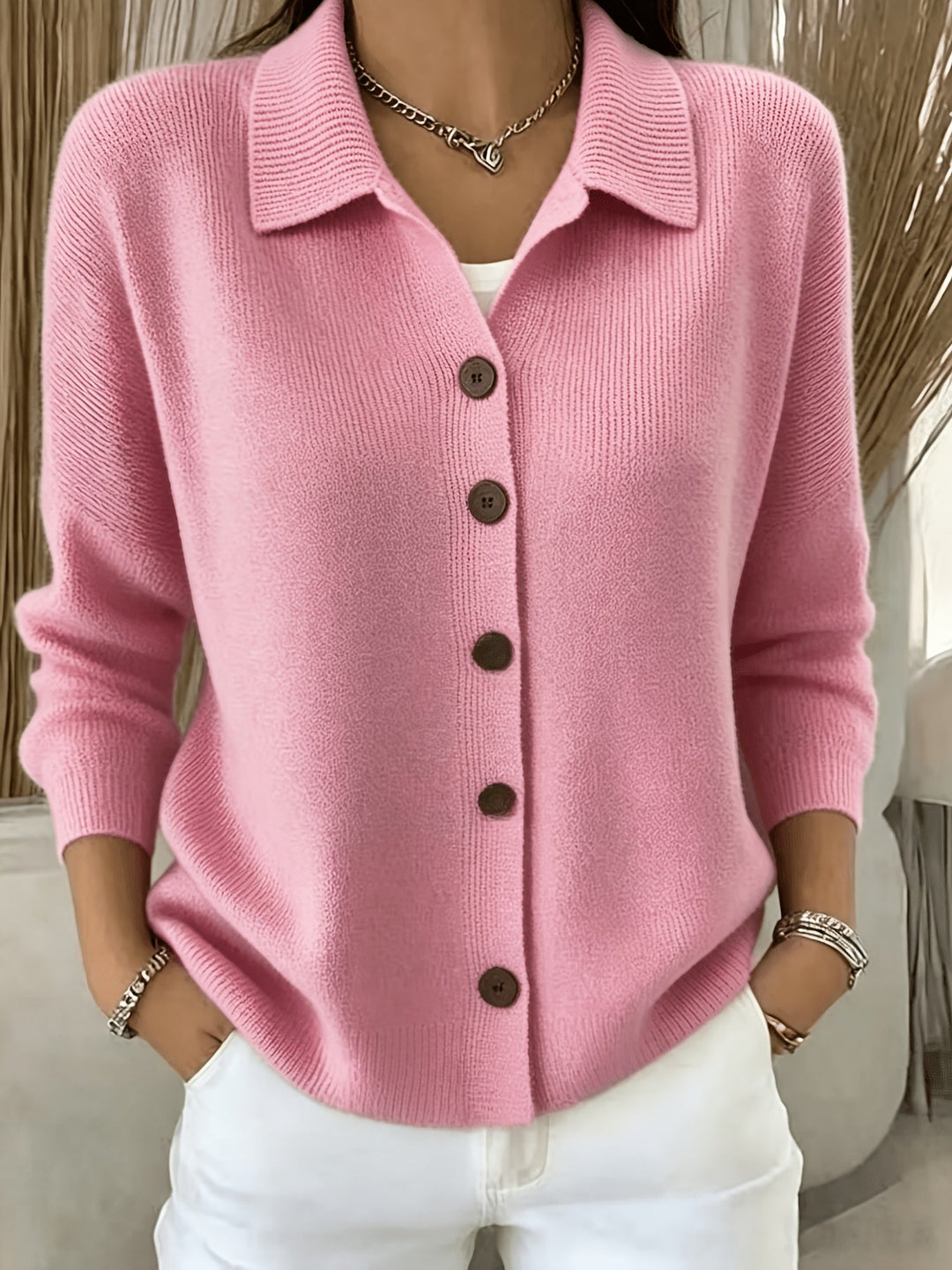 Wilhelmina | Cardigan con Revers