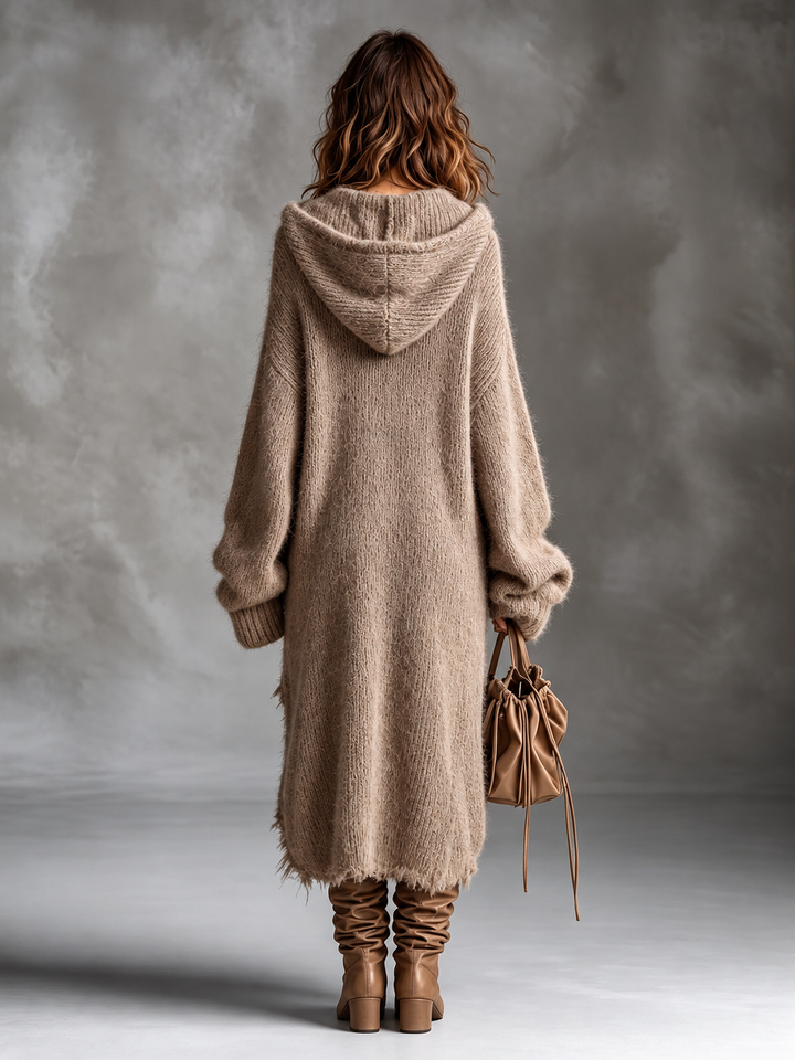 Heather | Vestito Midi con Cappuccio