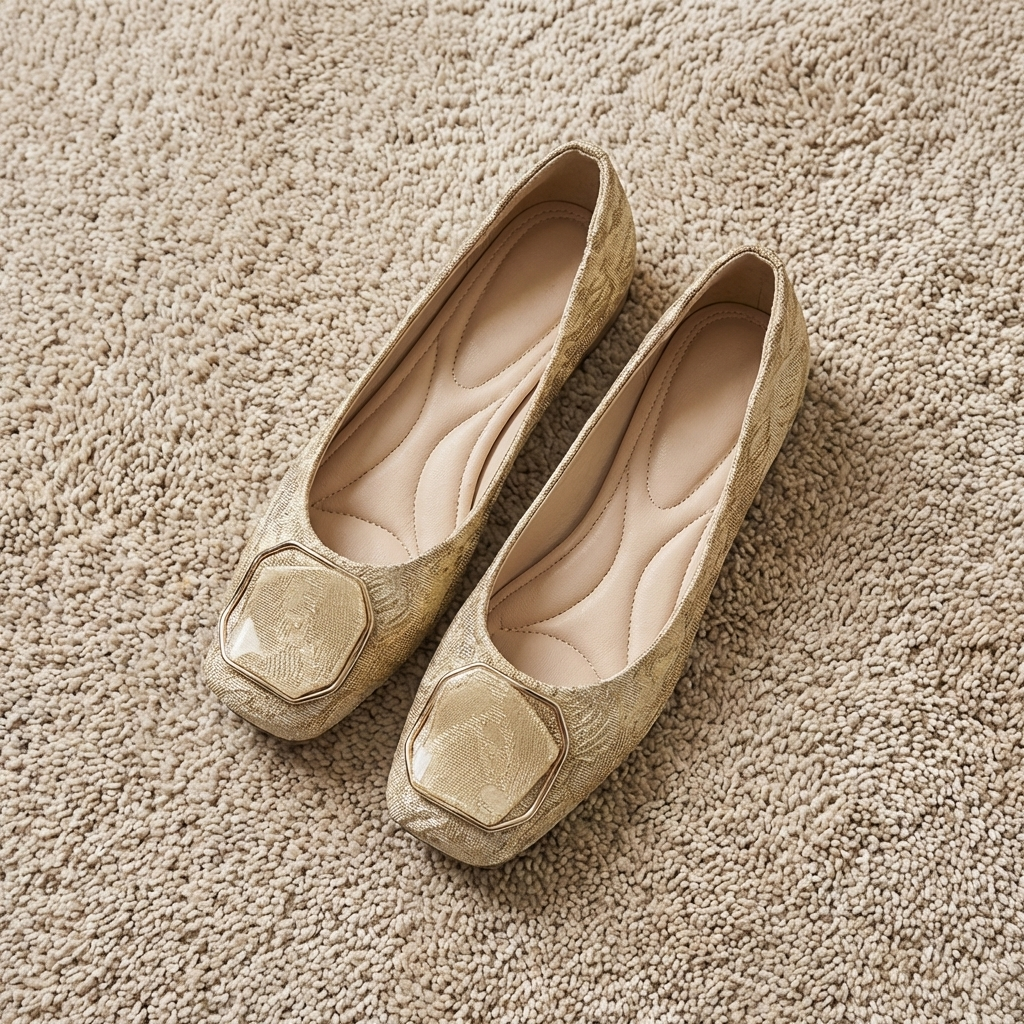 Liora | Ballerine In Mesh