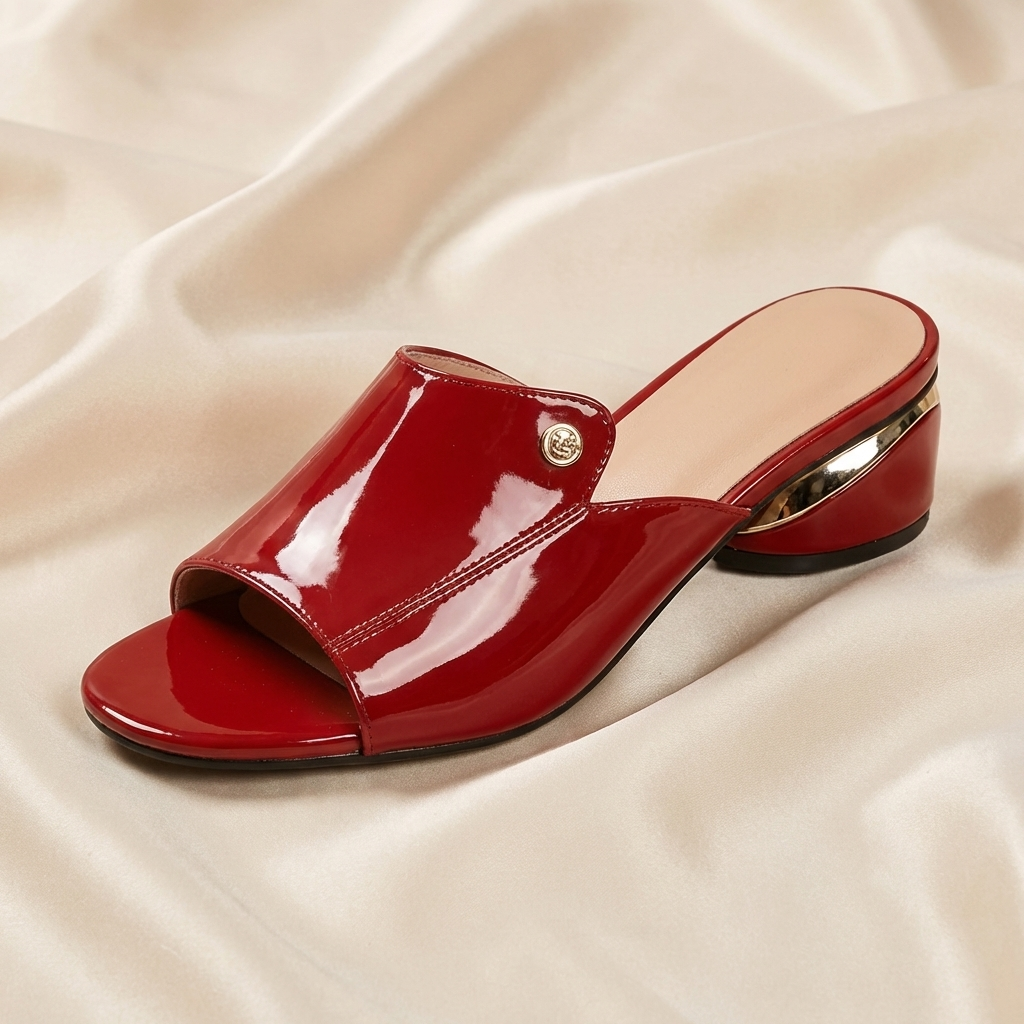 Mauve | Tacchi Con Cinturino In Vernice